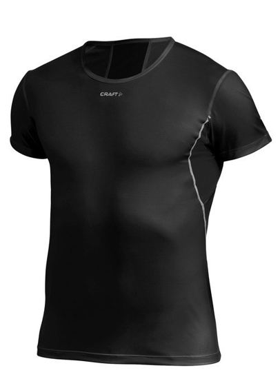 CRAFT COOL TEE ZWART WITH MESH MT. S 193678-1999-4 3339623