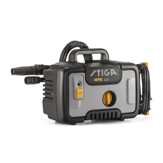 STIGA HOGEDRUKREINIGER HPS 110 2C1101401/ST1 3339669