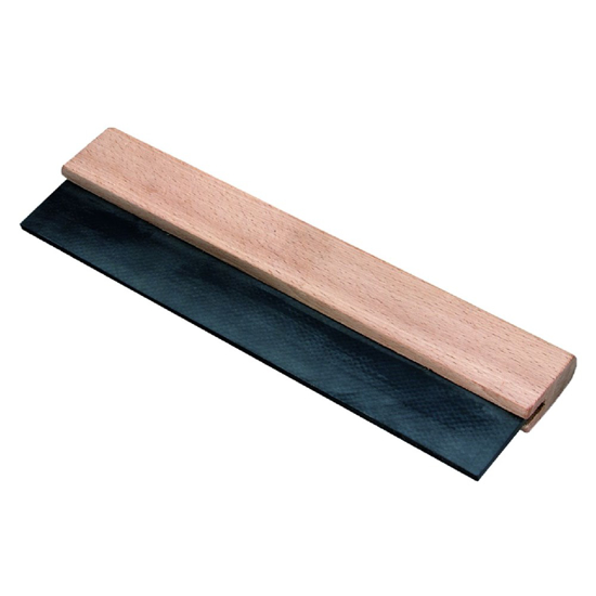 TEGELWASSER RUBBER, HOUTEN GREEP 200 MM  3340095