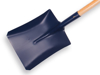 BALLASTSCHOP STAAL OFFNER NR. 5, BLAUW MET ATLAS PD-STEEL 95 CM. AFME  3340553