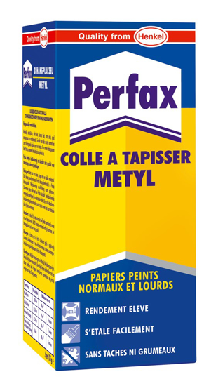 PERFAX BLAUW METYL BEHANGLIJM 125 GR.  3340585