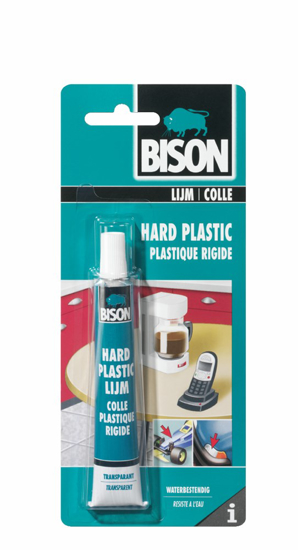 BISON HARD PLASTIC LIJM CRD 25ML*6 NLFR 6305952 3340597