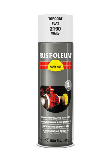 HARD HAT® DEKLAGEN RAL-KLEUREN MATWIT 500ML 2190 3340620