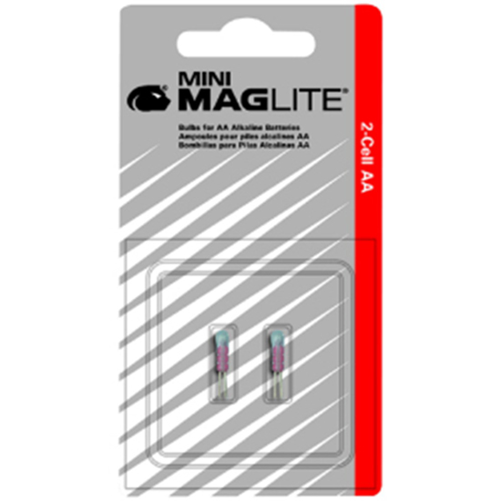 LAMPJE,2ST,V.ZAKLAMP MINIAA/AAA,MAGLITE,BLSTR  3340681