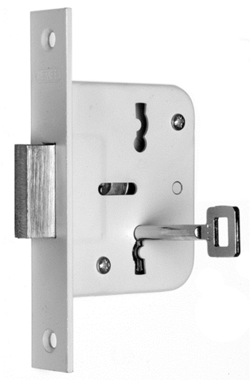 210-40 BULK PER 10 KASTSLOT, DM40MM, KLAVIERSLEUTEL, VOORPLAAT STAAL G  3340857