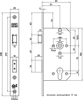 4139/17-50 DR.1+3 VEILIGHEIDSDEURSLOT, SKG**, DM50MM, PC72MM, KRUKGAT  3340871