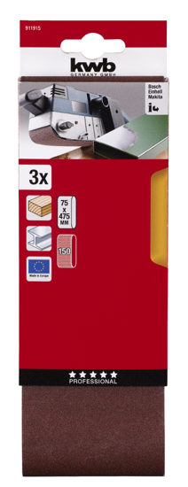 3 SCHUURBANDEN 75X457 K 150 911915 3340980