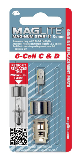 LAMPJE V.6-CELL,MAG-LITE,MAGNUMSTAR,BLISTER  3341035