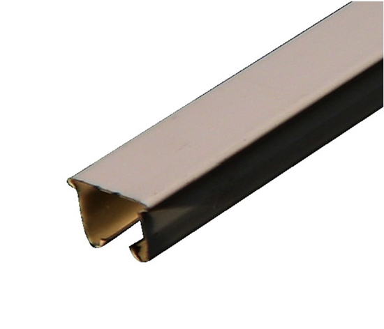 HCO U-RAIL DE LUXE IJZER WIT GELAKT 250CM  3341080
