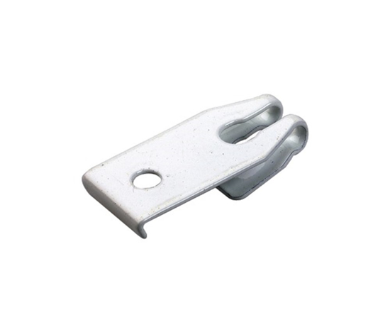 PLAFONDSTEUN MET SLEUF 2016S IJZER WIT GELAKT TBV U-RAIL DE LUXE  3341083