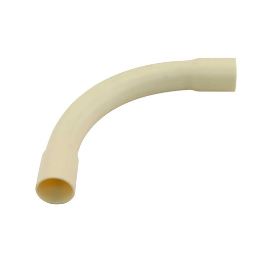 PVC BOCHT 3/4" 19MM GEEL  3341349