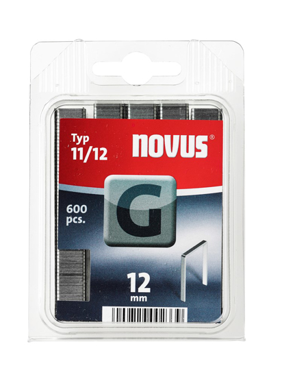 NOVUS, VLAKDRAAD NIETEN, G 11 12 MM, 600 ST.  3341448