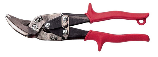 WISS 9 1-4 METALMASTER METAALSCHAAR LI KNIP ROOD  3341982