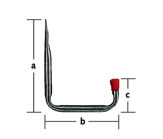 OPHANGHAAK 8501 STAAL VERZINKT LOS (213X105X85MM)  3342031