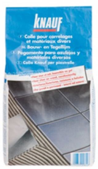 KNAUF BOUW EN TEGELLIJM BINNEN BUITEN 5KG  3342062