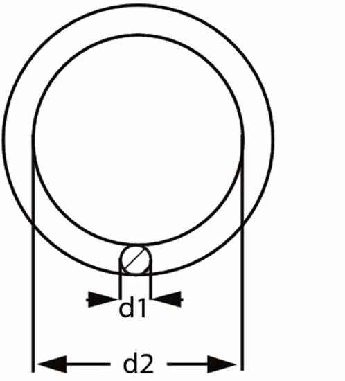 360-0830E / RONDE RING GELAST 8X35 VZ.  3342138