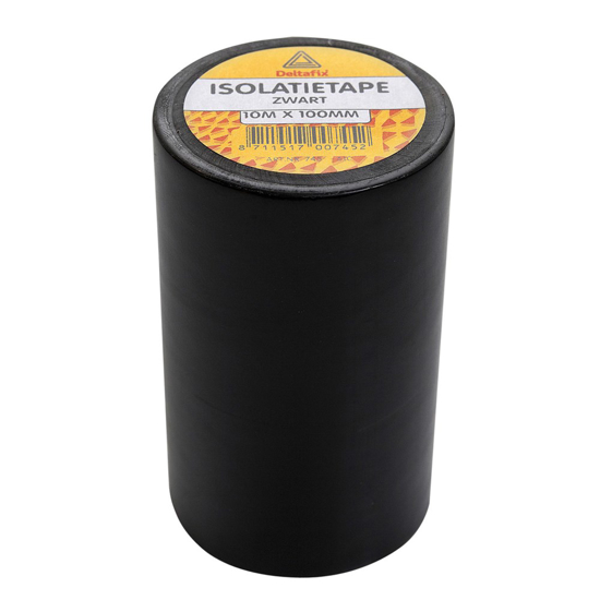 ISOLATIEBAND ZELFKLEVEND MET BARCODE GRIJS 10 M X 100MM X 0.13 747 3342485
