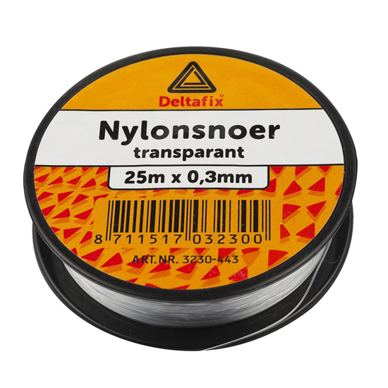 SNOER NYLON TRANSPARANT 25 M X 0.50 3250 3342486