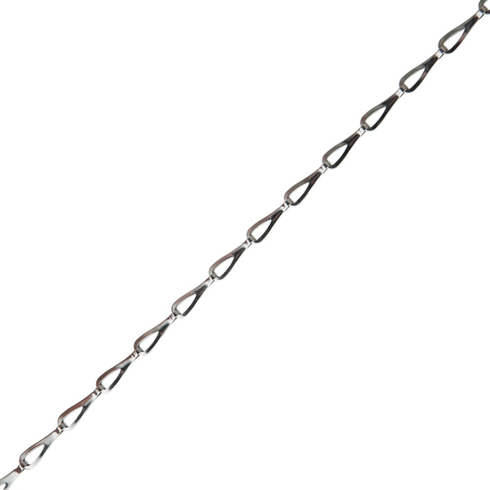 PATENTKETTING MESSING VERCHROOMD 12.5 X 0.35 MM DIN 5279 69136 3342506