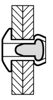 MFX RIVET STAINLESS STEEL. DH 4.8X10 R105148101 3342842
