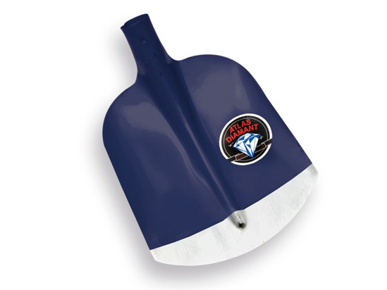 SCHEPBATS ATLAS DIAMANT 3/4 NR. 0, GEHARD, BLAUW EN GEPOLIJST.  3342873