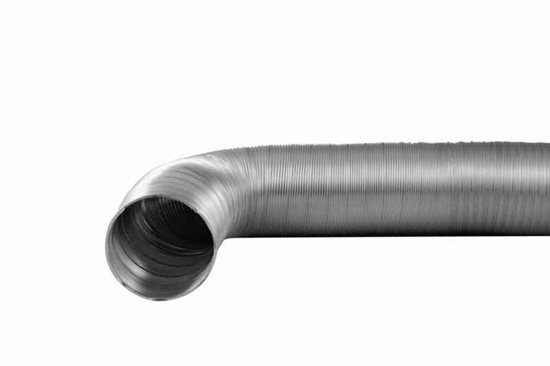 ALU SEMIDEC AFVOERSLANG Ø152MM 3M  3342879