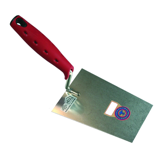 STUKADOORSTROFFEL RVS RECHT 2K-SOFTGRIP  3343146