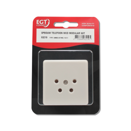 OPBOUW TELEFOON WCD MODULAR WIT  3343403