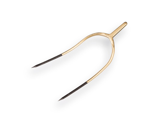 HOOIVORK OFFNER MET 2 TANDEN, MET STIFT, BREEDTE 15 CM.  3343760