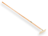 TUINHARK - ASFALTHARK OFFNER, 12 TANDEN, RECHT, MET ESSEN STEEL 170 X  3343797