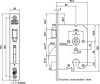 4109/17-50 DR.2+4 VEILIGHEIDSDEURSLOT, SKG**, DM50MM, PC55MM, KRUKGAT  3344216