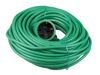 VERLENGSNOER 20 METER 2X1.0MM H05VV-F GROEN 40083 3344265