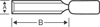 STEEKBEITEL BASIC 6MM  3344297