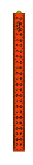 SCHUIL KUNSTSTOF DUIMSTOK ORANJE 1M 4 DELIG 8626 3344514