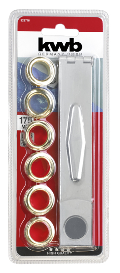 ZEILRINGEN SET MESSING 16 MM 929716 3344542