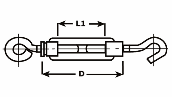 930-06IA / SPANSCHR. H+O 06X090MM RVS AISI 316  3344904