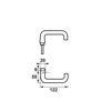 DEURKRUK SABEL/F1/DEURDIKTE 38-54MM/EAN 61717191E 3344949