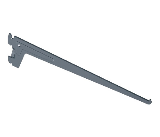 DRAGER ELEMENT ENKEL 2-HAAKS SYS 50 STAAL ZILVER 40CM 10105-00603  3344954