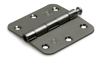 SCHARNIER MET LOSSE RVS PEN EN RONDE HOEKEN 76X76MM RVS   3345069