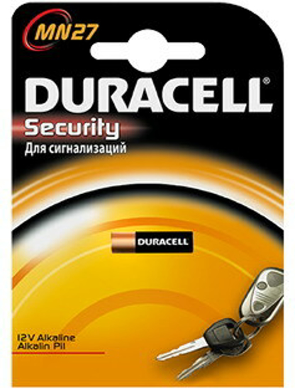 DURACELL MN27 ALKALINE STAAFBATTERIJ 12 VOLT BP1  3345180