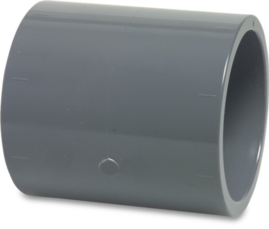 PROFEC SOK PVC-U 75 MM LIJMMOF 16BAR GRIJS  3345395