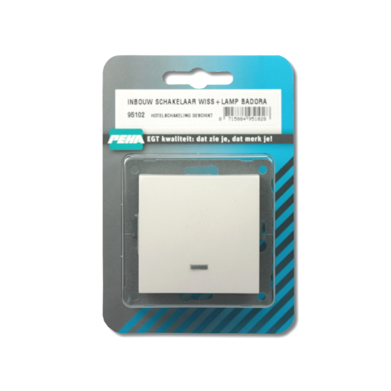 INB.SCHAKELAAR WISS+LAMP BADORA LW  3345576