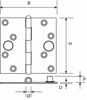 H161-89892025 / SCH.LOSSE PEN SKG***® 89 X89 VERZINKT  3345716