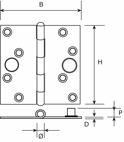 H161-89892025 / SCH.LOSSE PEN SKG***® 89 X89 VERZINKT  3345716