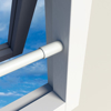 SECUBAR TWIST STAAL SET IN DE DAG 99CM WIT 2010.365.300 3345896