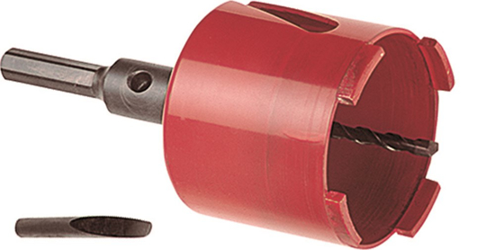 DIAMANT DOZENBOOR 'ECO', M16-OPNAME, ø82 INCL. 6-KNT ADAPTER 764.0082 3346494