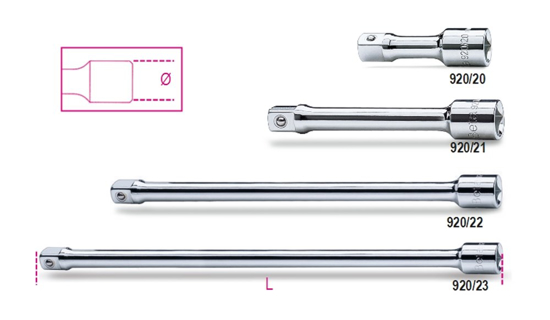 920/22-1/2" VERLENGSTUKKEN 009200826 3346721