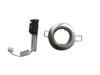 INBOUWSPOT KANTELBAAR Ø50MM LAMP ALUMINIUM GEBORSTELD 47044 3346948