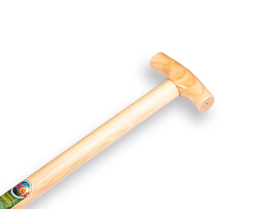 SPITVORK OFFNER ZWAAR 4 TANDEN 27 CM, BRONS, MET STEEL 85 CM.  3346984