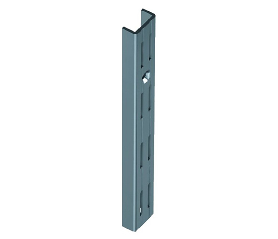WANDRAIL ELEMENT DUBBEL SYS 50 STAAL ZWART 200CM 10001-00063  3347376